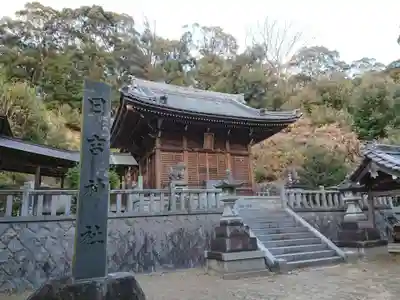 日吉神社の本殿・本堂