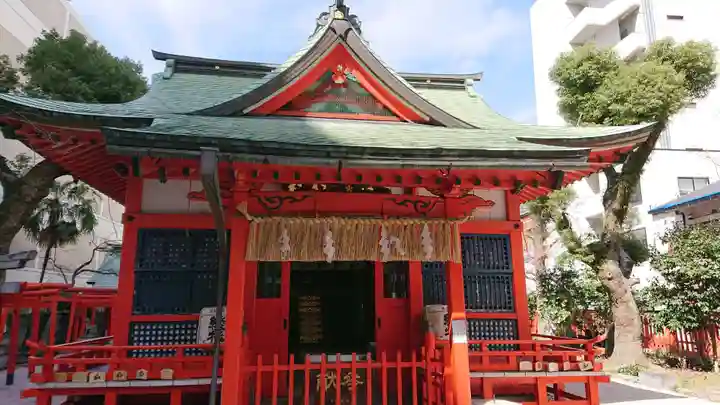 水鏡天満宮の本殿・本堂