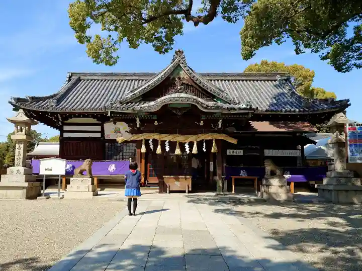 百舌鳥八幡宮の本殿・本堂