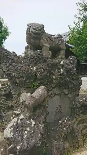 龍神社の狛犬