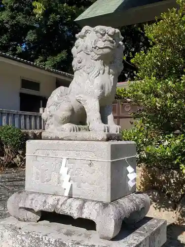 大岩神明宮の狛犬