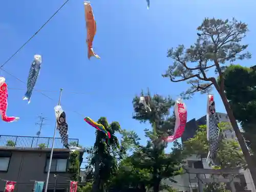 久富稲荷神社の景色