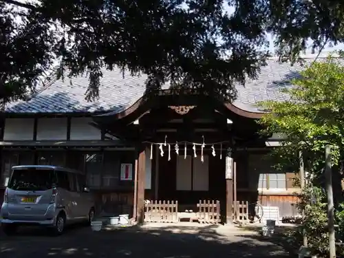 御霊神社の本殿