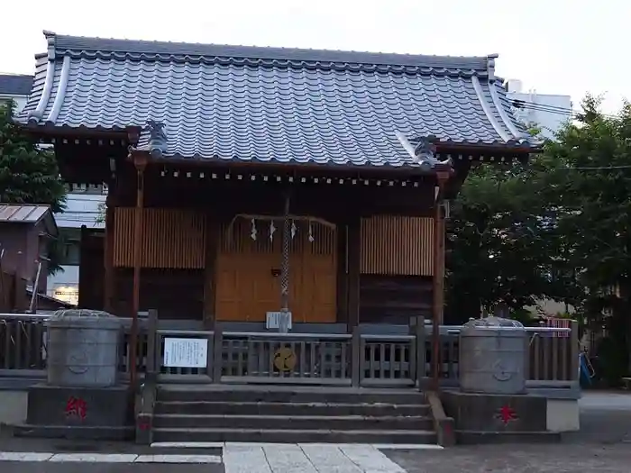 浜竹天祖神社の本殿