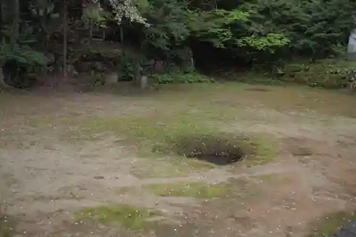 鳥海山大物忌神社蕨岡口ノ宮の庭園