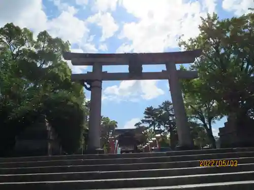 豊国神社の鳥居