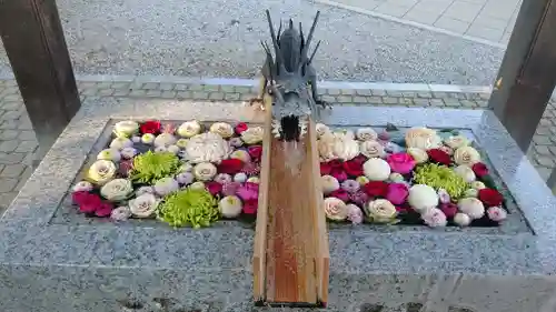 川越八幡宮の手水舎