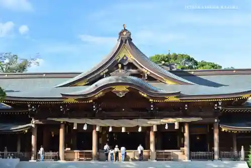 寒川神社の本殿・本堂