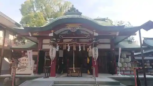 開口神社の本殿