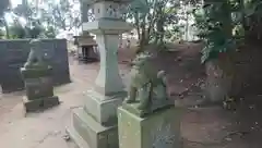 深芝神社の狛犬