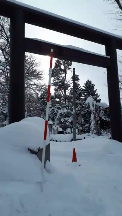 当別神社の鳥居