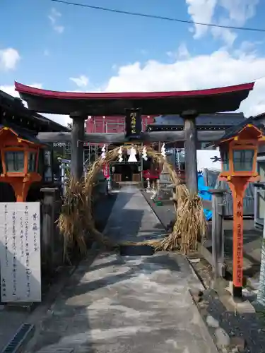 大鏑神社の鳥居