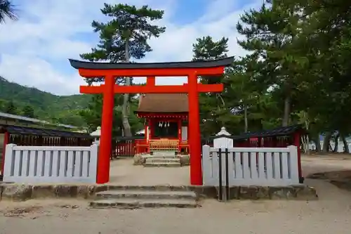 清盛神社の鳥居