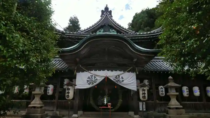 大避神社の本殿・本堂