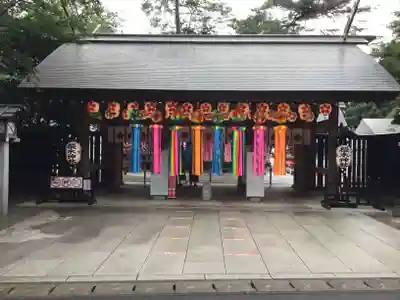 櫻木神社の山門・神門