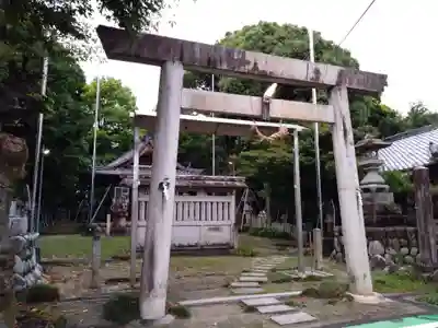 愛宕社（光明寺山屋敷）の鳥居