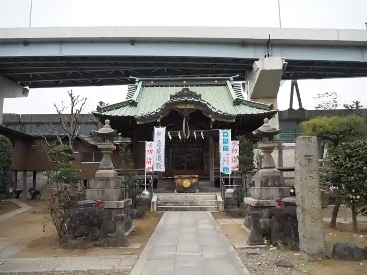 隅田川神社の本殿・本堂