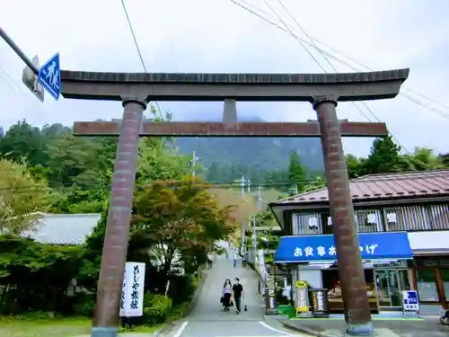 妙義神社の鳥居