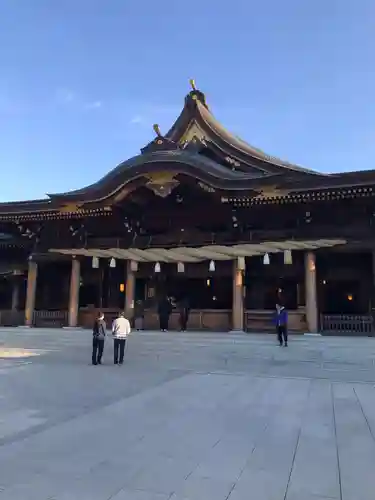 寒川神社の本殿・本堂