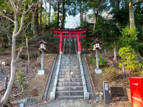 茅ヶ崎杉山神社の鳥居