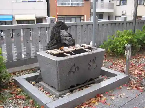 浅草富士浅間神社の手水