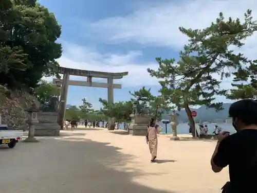 厳島神社の鳥居