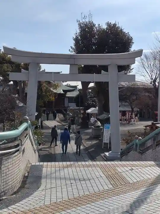 町田天満宮の鳥居