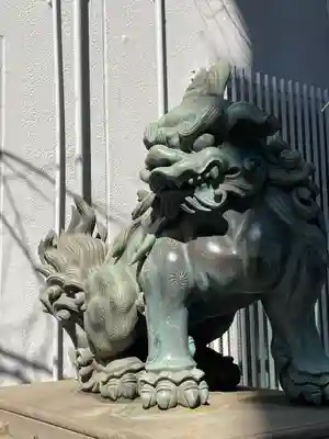 花園神社の狛犬