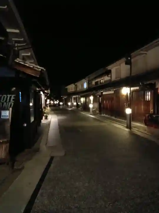 阿智神社の周辺