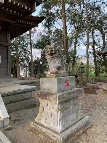 有吉日枝神社の狛犬