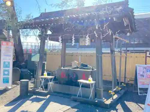 羽田神社の手水舎