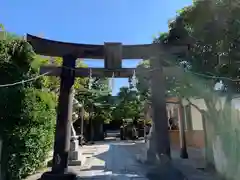 久留米宗社　日吉神社の鳥居