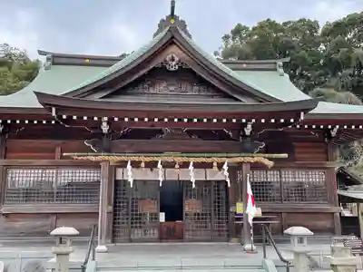 岡田神社の本殿・本堂