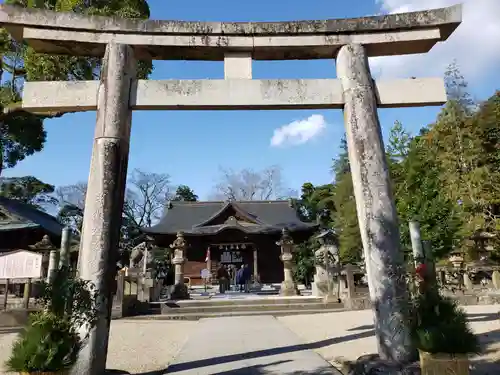 松江神社の鳥居