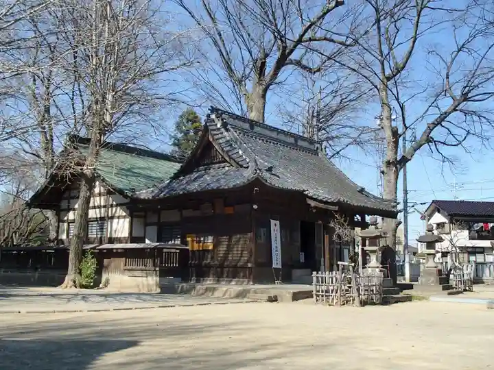 佐間天神社の本殿・本堂