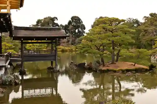 鹿苑寺（金閣寺）の庭園