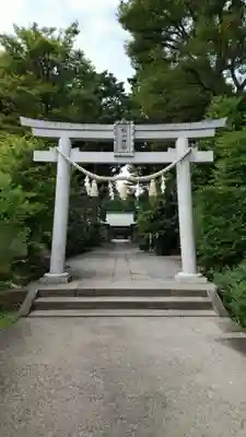星川杉山神社の鳥居