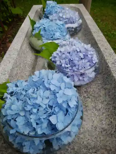 当別神社の手水舎