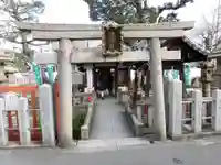 浅澤社(住吉大社境外末社)の鳥居