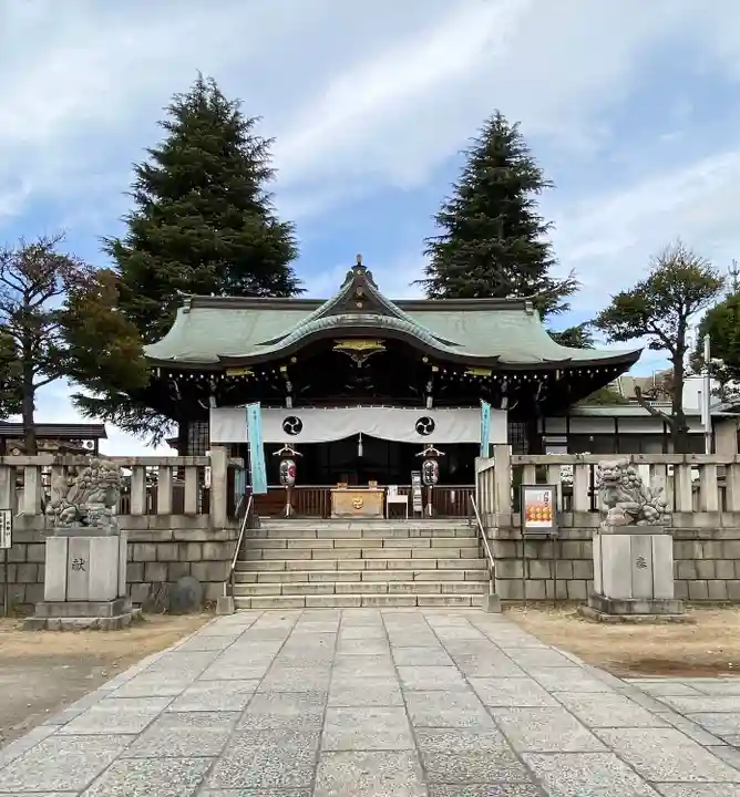 尾久八幡神社の本殿・本堂