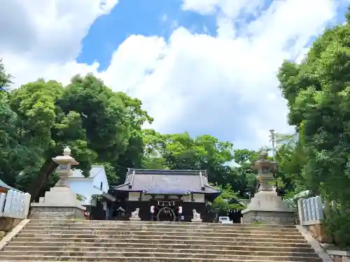 六甲八幡神社の本殿・本堂