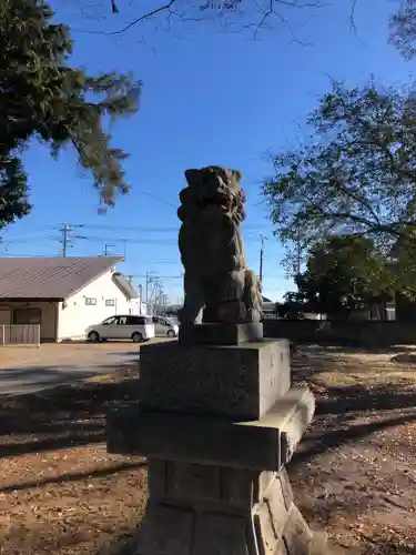 沓掛香取神社の狛犬