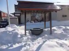 朝里神社の手水