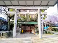 八幡社(大秋八幡社)の鳥居