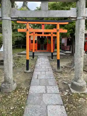 難波大社 生國魂神社の鳥居