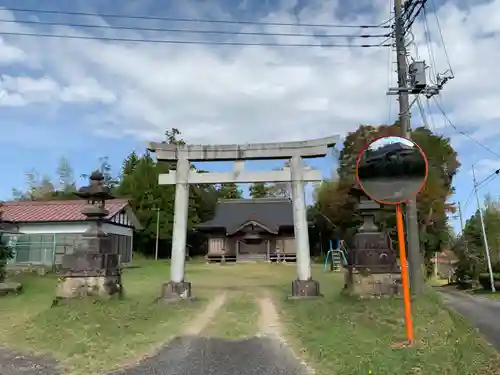 八幡神社の鳥居