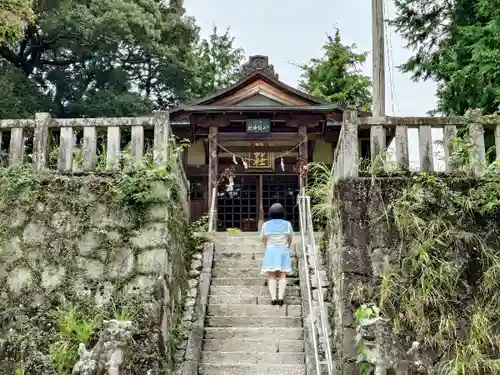 八柱神社の本殿