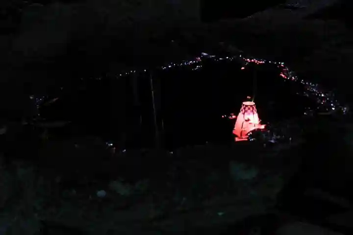 夏井諏訪神社の手水舎