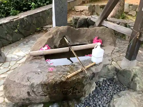 王子神社の手水舎