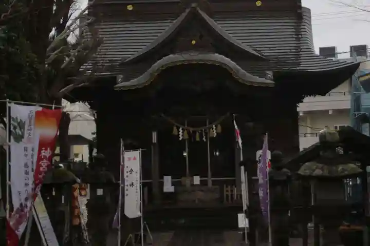 取手八坂神社の本殿・本堂